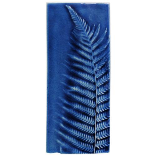 Steiner Ceramics Fern Oblong Wall Tile - Left